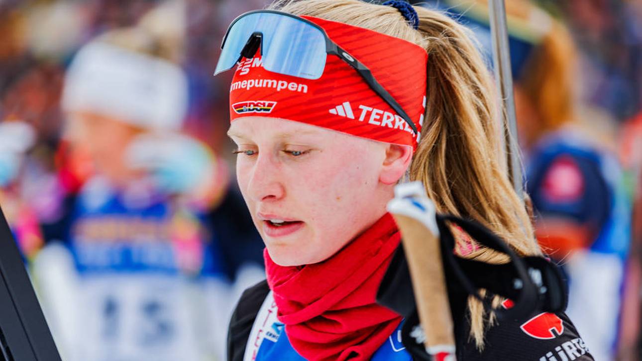 Deutsche Biathletin untröstlich