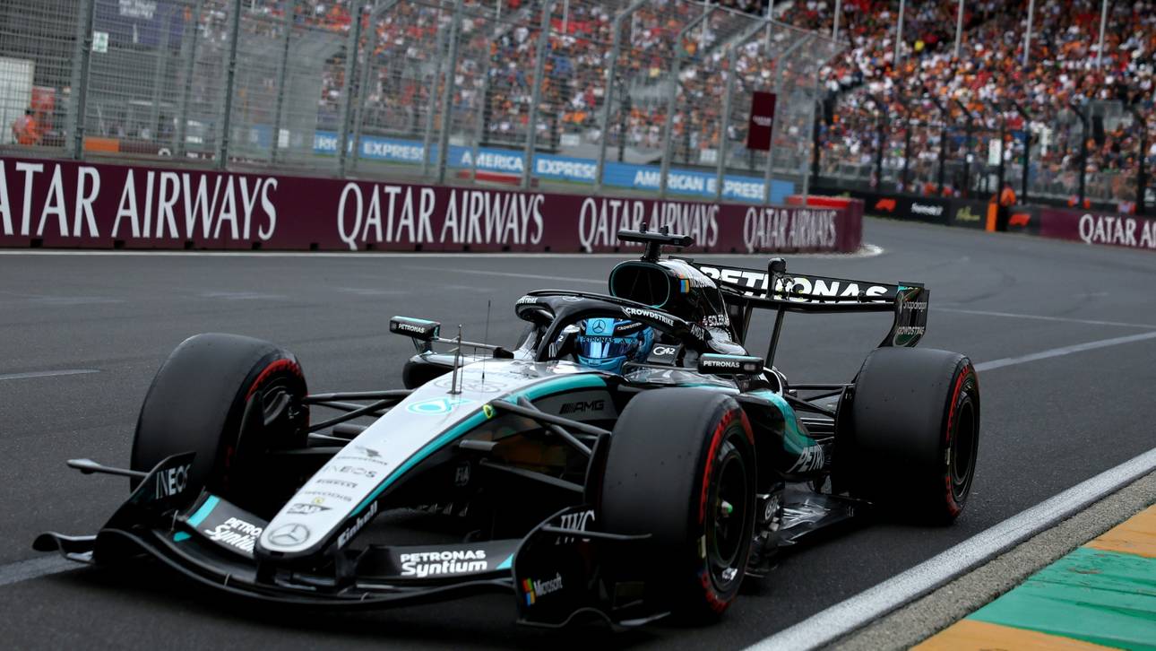 Mercedes unerreichbar: Russell holt Pole in Melbourne