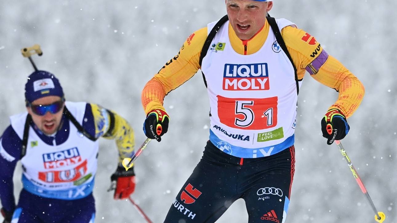 Deutsche Mixed-Staffel startet mit Platz sieben in Biathlon-WM