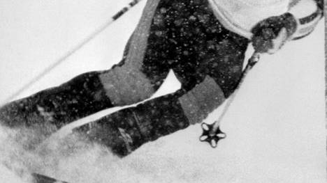 Lanig wurde 1960 Olympia-Zweiter in der Abfahrt