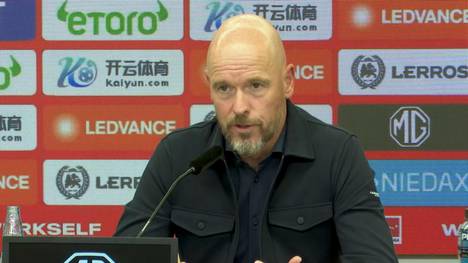 Erik ten Hag zitiert auf seiner Vorstellungspressekonferenz eine englische Fußball-Legende.