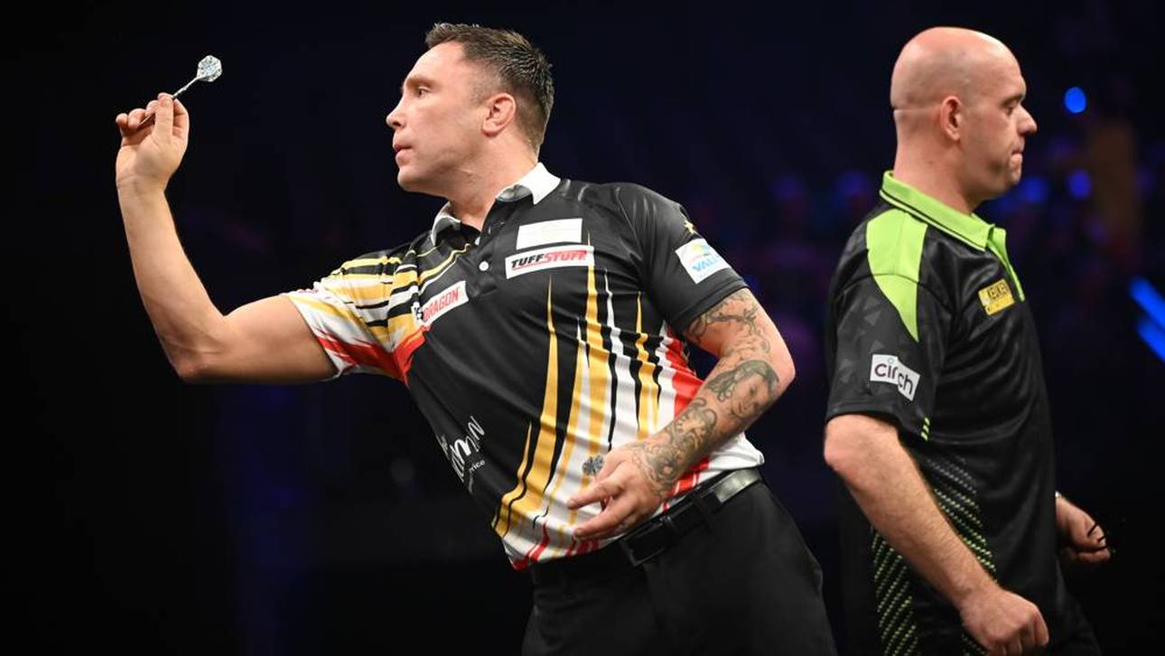 Wer punktet im Darts-Finalkampf?