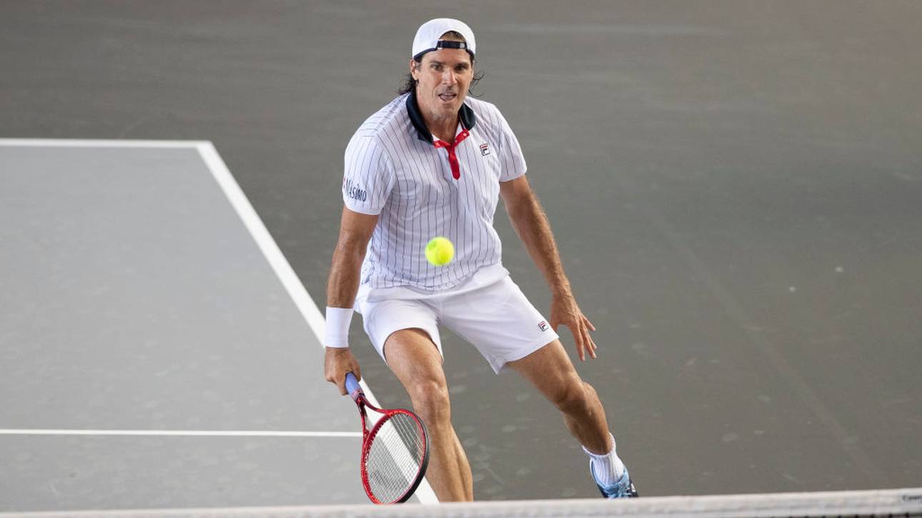 Thiem zu stark für Oldie Haas