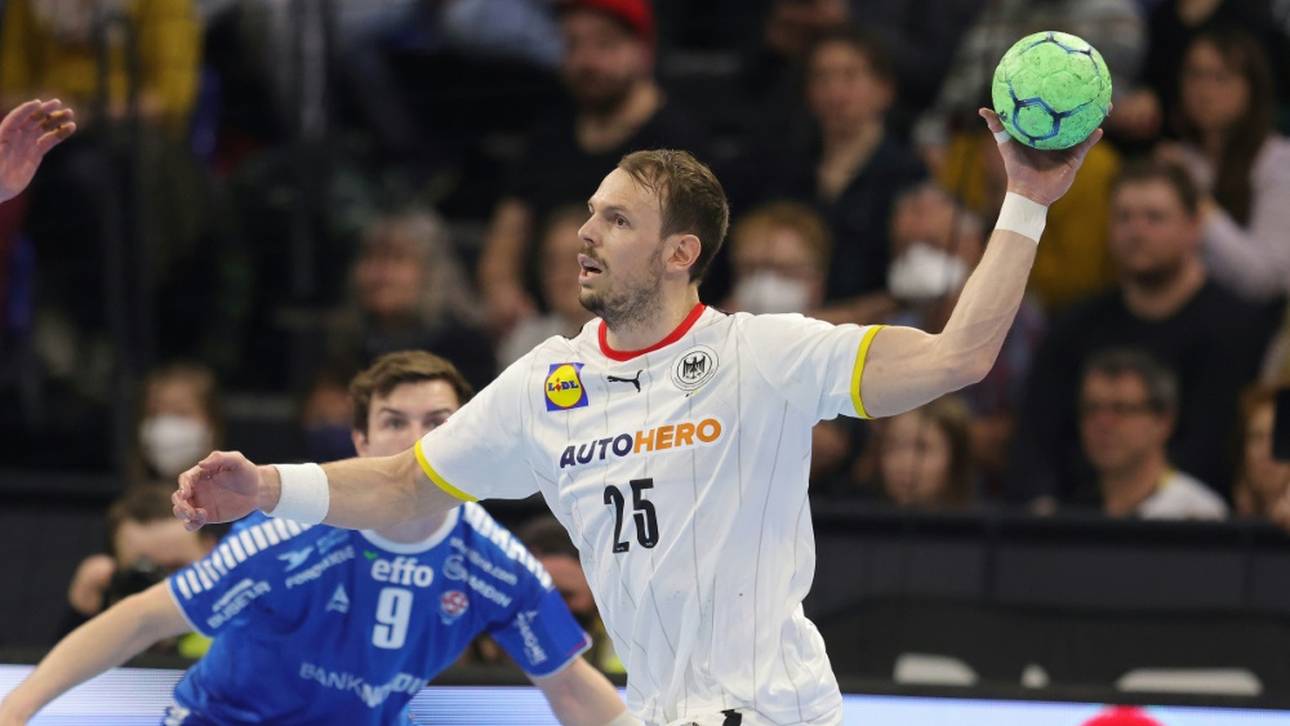 WM-Qualifikation: Handballer gewinnen Hinspiel gegen Färöer