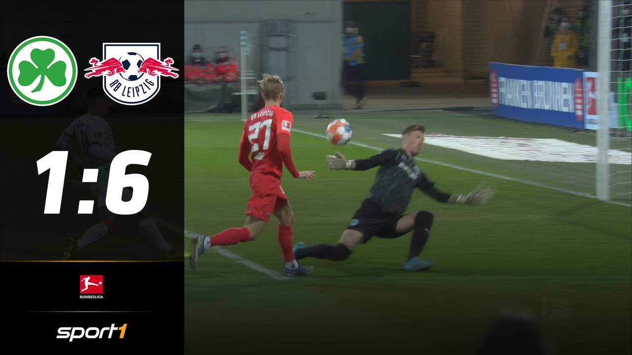 Nach 0:1: RB Leipzig überrollt SpVgg