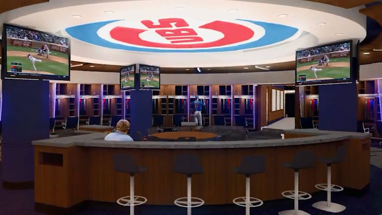 Neue Cubs-Kabine sieht aus wie Nachtclub