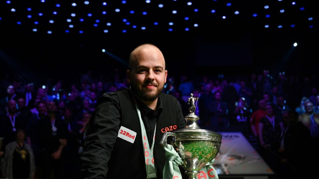 So feiert der Snooker-Weltmeister