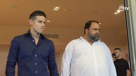 James Rodriguez hat einen neuen Klub gefunden! Der Ex-Bayern-Profi wechselt zum griechischen Rekordmeister Olympiakos Piräus. 