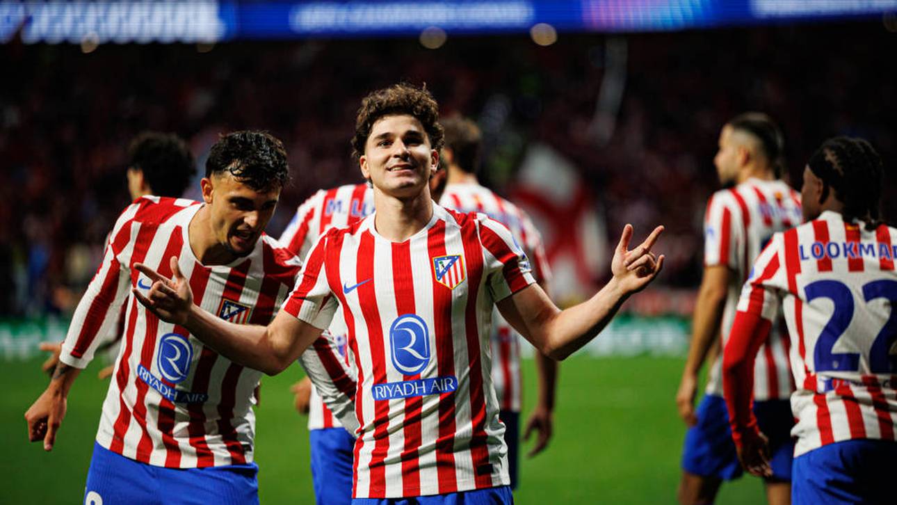 Julián Álvarez steht im Zentrum eines Zoffs zwischen dem FC Barcelona und Atlético Madrid