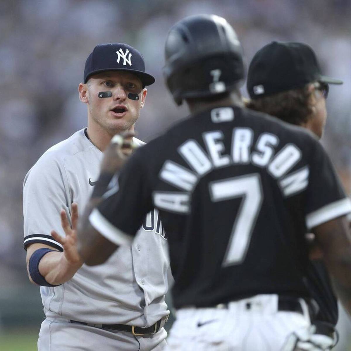Im MLB-Match der Chicago White Sox bei den New York Yankees kommt es wegen einer fragwürdigen Bemerkung zu einem Eklat. Die Liga sperrt Provokateur Josh Donaldson. Der Betroffene ist das jedoch egal
