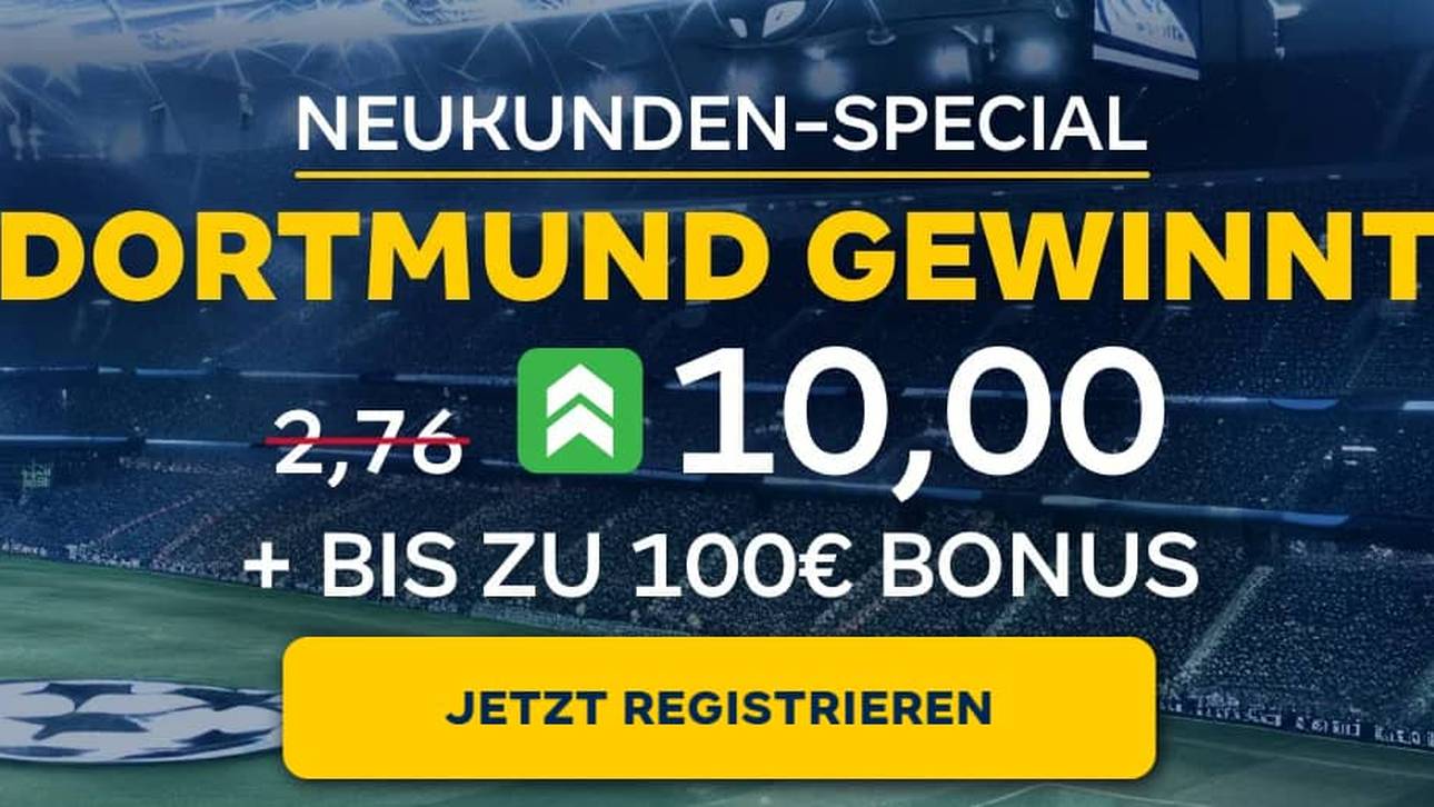 Merkur Bets Quotenboost: 10er Quote für BVB-Sieg gegen Inter Mailand am 28.01.