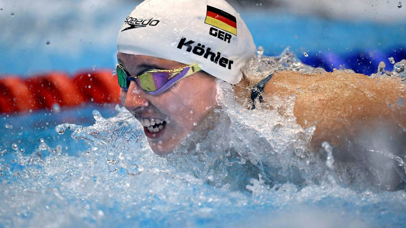 Schwimm-WM: Köhler mit deutschem Rekord ins Finale