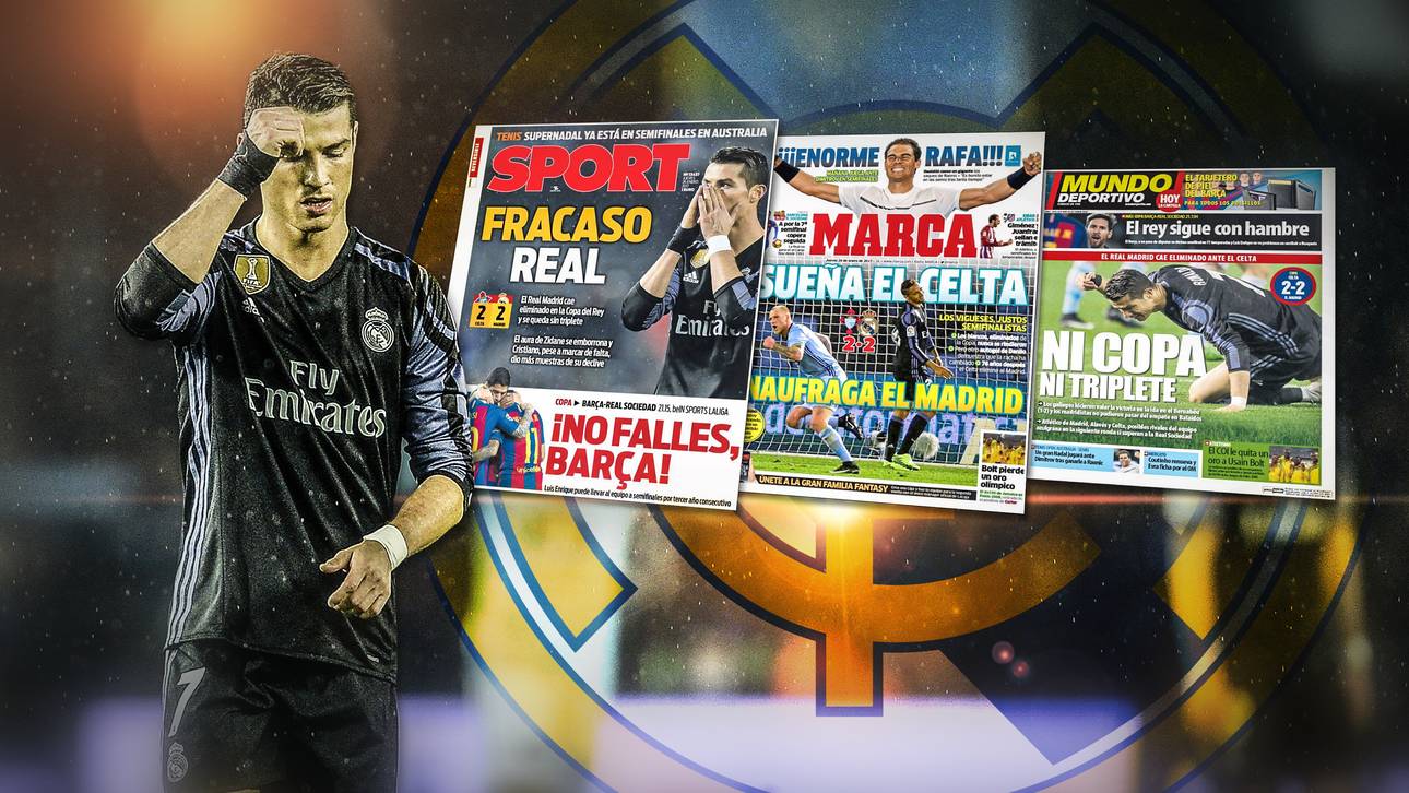 Presse gnadenlos nach Real-Blamage