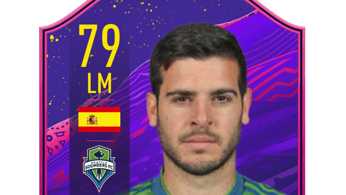 Víctor Rodríguez (Seattle Sounders), Linkes Mittelfeld: 79 (+6)