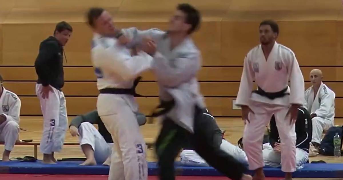 Scandal! German Olympic star beaten to a pulp