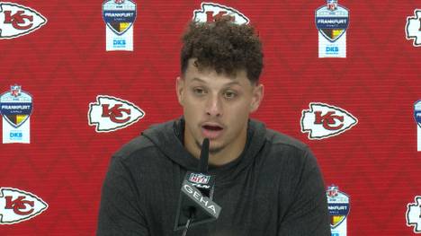 Chiefs-Star-Quarterback Patrick Mahomes ist begeistert von der Stimmung und der Atmosphäre rund um das NFL-Deutschland-Spiel.