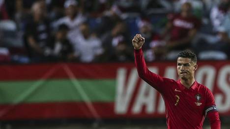Erzielte sein 112. Länderspieltor: Cristiano Ronaldo