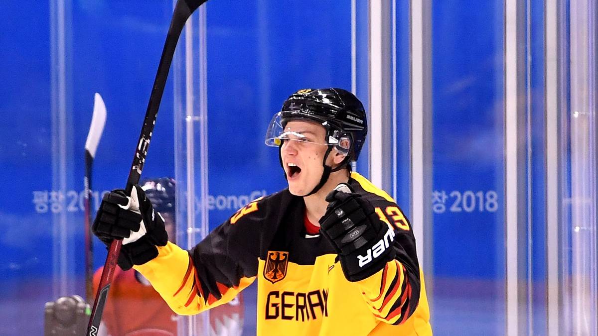 Pföderl war es, der im alles entscheidenden K.o.-Spiel gegen die Schweiz den ersten Treffer für das deutsche Team erzielte