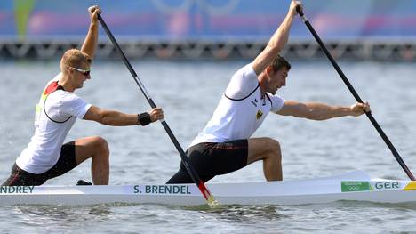 Sebastian Brendel (r.) und Jan Vandrey sicherten sich die Goldmedaille