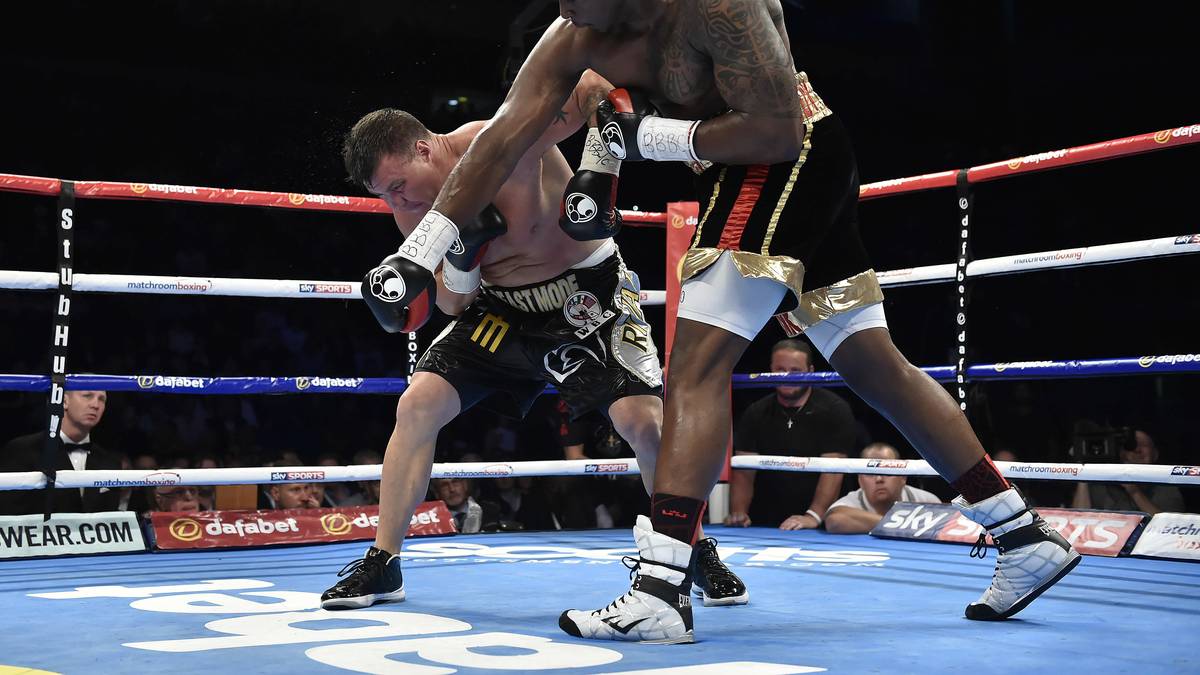 Zu den Gegner von "The Body Snatcher" zählten unter anderem Brian Minto (l.)