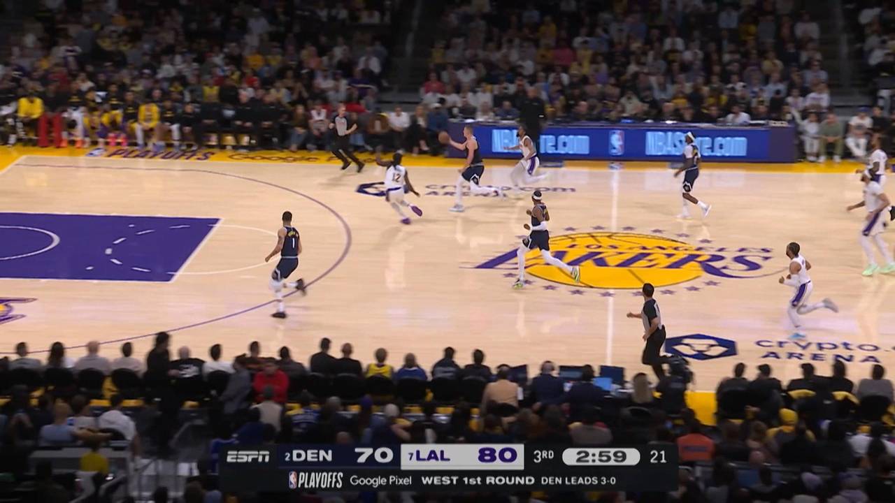 Lakers wenden Blamage ab! Doch dieser Assist überstrahlt alles I NBA Playoffs