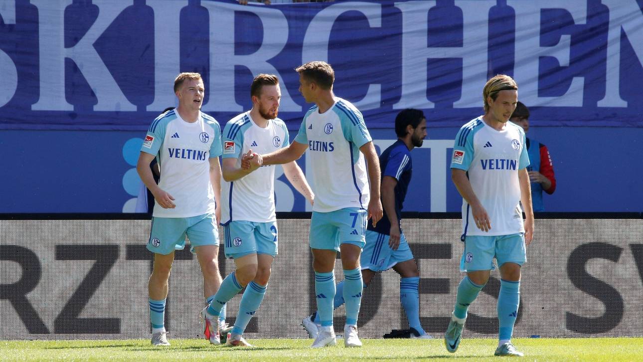 Punkt in Wiesbaden: Schalke stoppt Abwärtstrend
