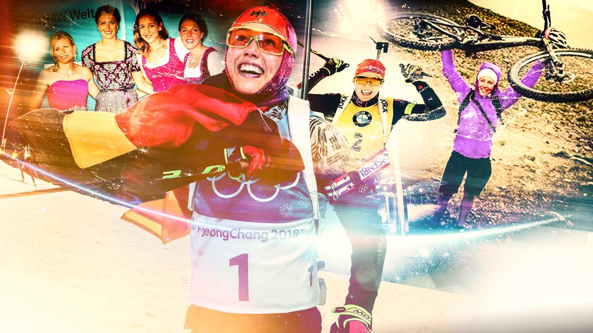 Karriereende mit 25 Jahren! Laura Dahlmeier sorgt für einen Paukenschlag und hört mit sofortiger Wirkung auf. Die Biathletin feierte während ihrer Laufbahn zahlreiche Erfolge und  gewann unzählige Titel. SPORT1 zeigt die Karriere von Dahlmeier in Bildern