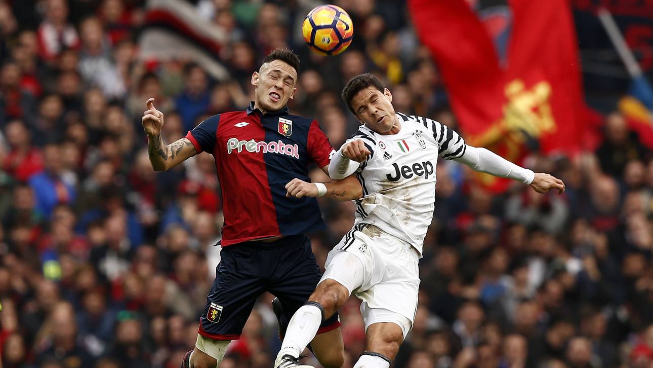 Juves Siegeszug von Genua gestoppt