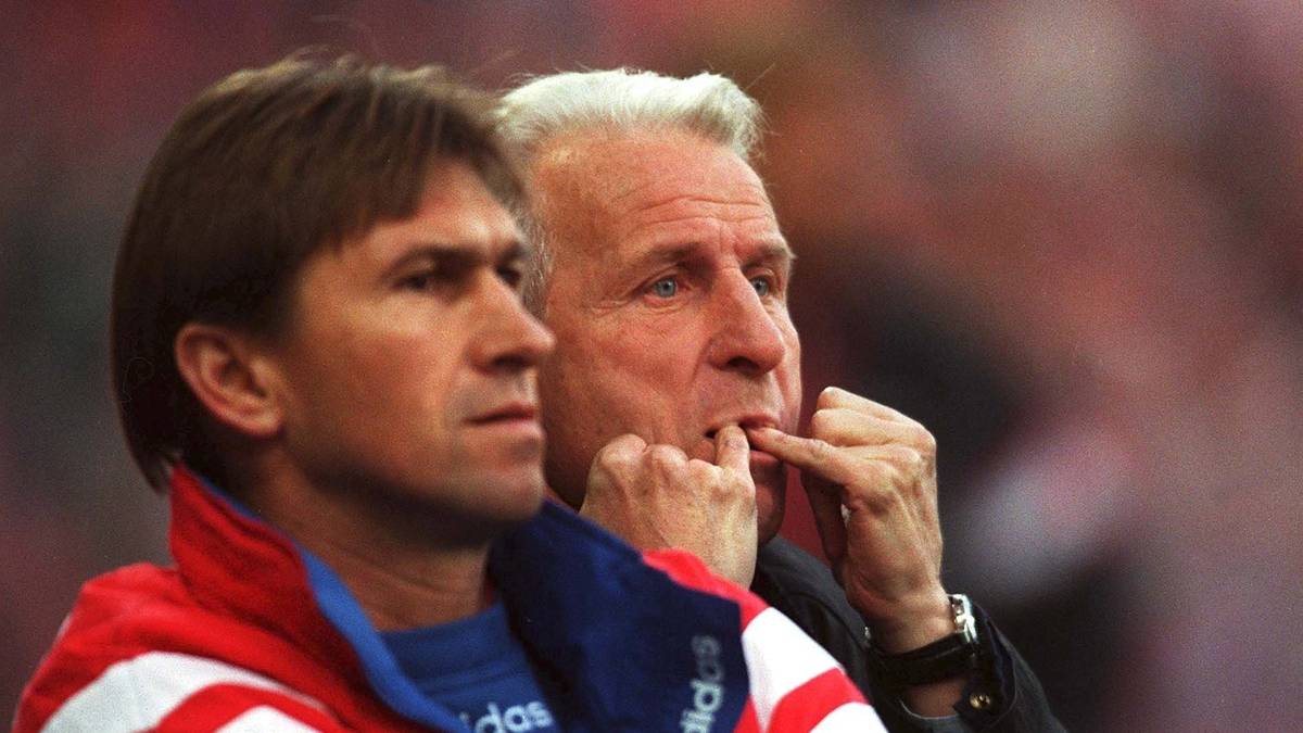 2. KLAUS AUGENTHALER (16.05.1996-30.06.1996)): Startete seine Trainerlaufbahn in der Jugend des FC Bayern. Von 1992 bis 1997 Co-Trainer der Profimannschaft