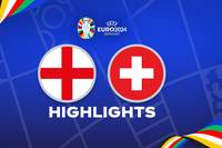 England - Schweiz: Tore und Highlights | EURO 2024