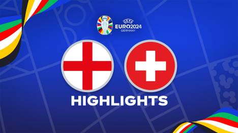 England - Schweiz: Tore und Highlights | EURO 2024