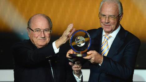 Blatter würdigt Beckenbauer