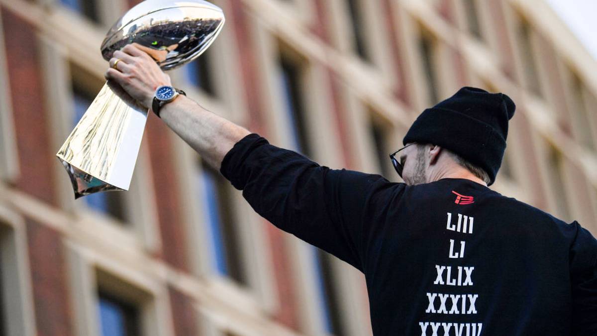 2019, NEW ENGLAND PATRIOTS (13:3 gegen die Los Angeles Rams): Im Super Bowl LIII krönen sich die Patriots zum sechsten Mal zum Champion. Im punktärmsten Final-Match der NFL wird Wide Receiver Julian Edelman zum MVP gewählt, Tom Brady (Bild) schnappt sich seinen sechsten Ring