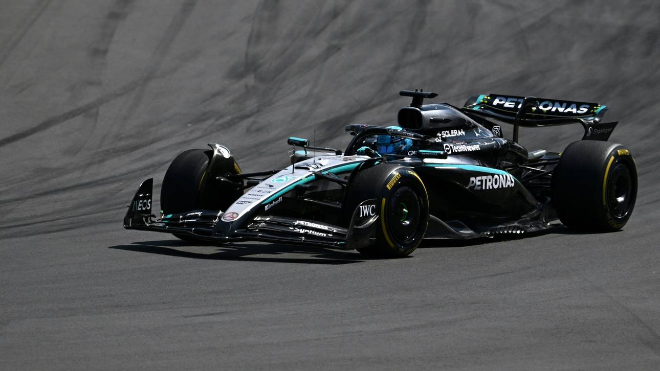 Russell beim Spielberg-Auftakt vorne