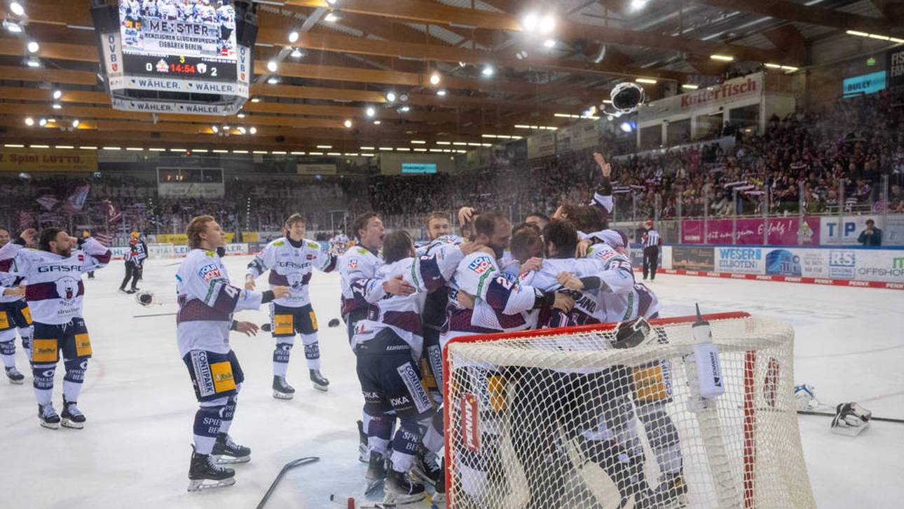 Eisbären zum zehnten Mal Meister