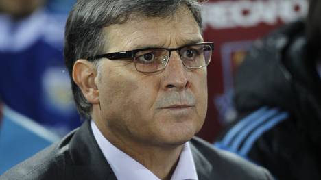 Trainer Gerardo Martino schlug mit Argentinien El Salvador