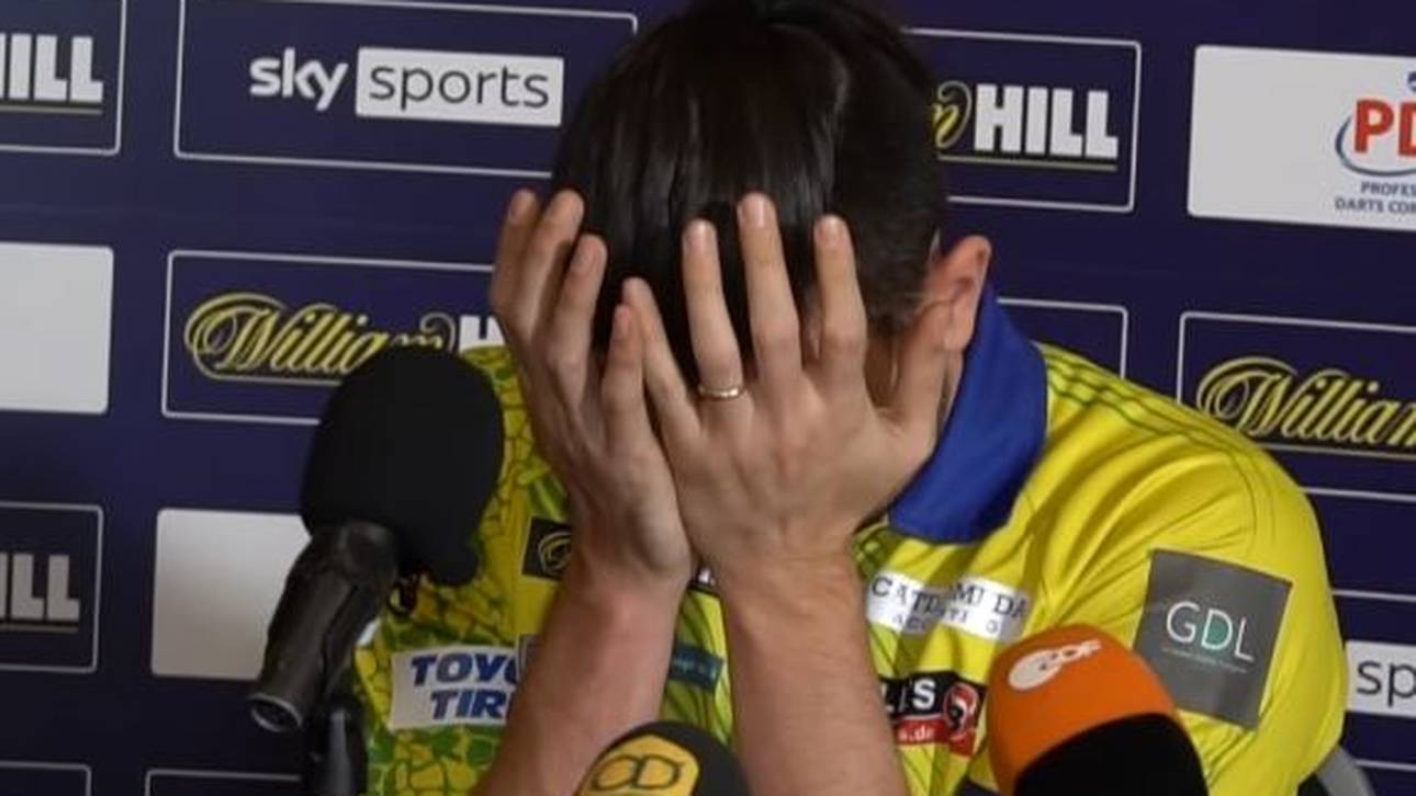 Darts-WM: Tränen-Drama ging weiter