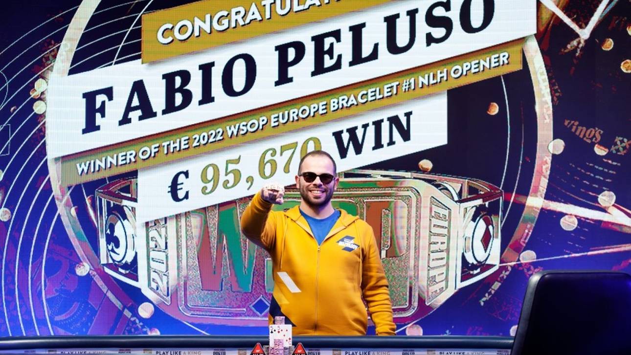 Senkrechtstarter gewinnt erstes WSOPE Bracelet