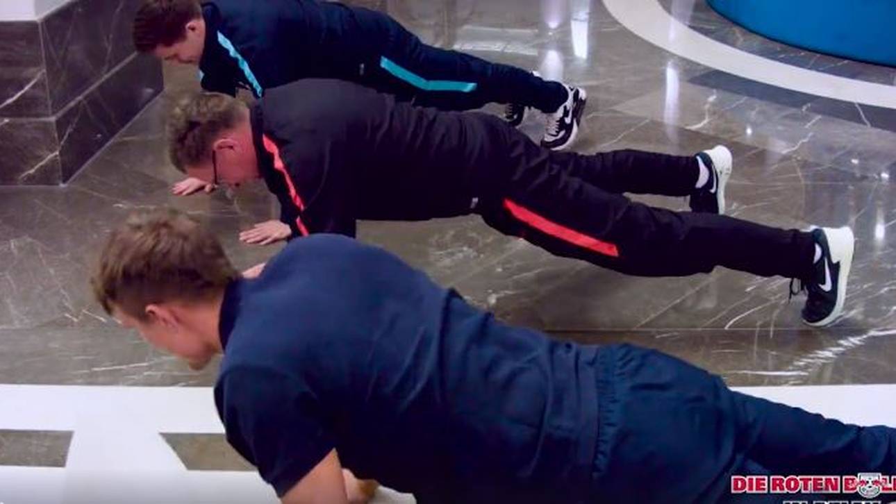 Liegestützen-Interview von Rangnick