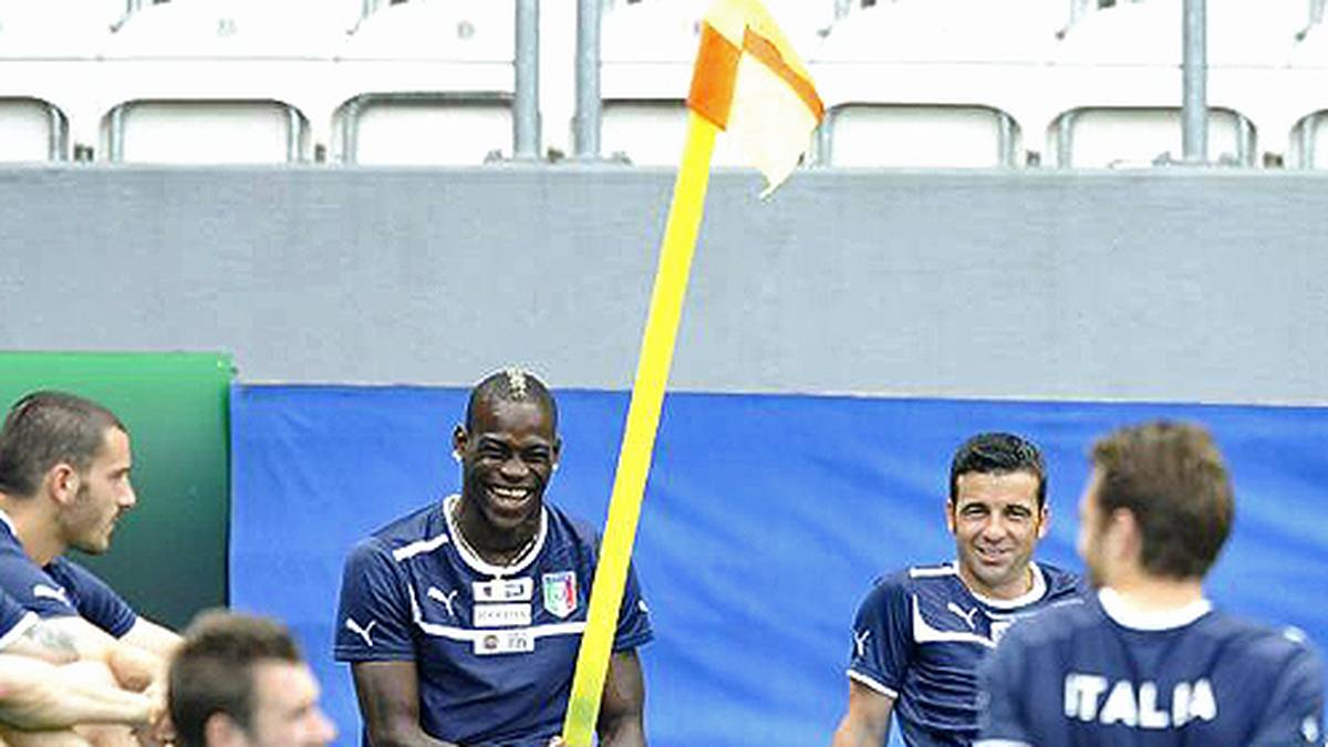 Über Balotellis Posen-Vielfalt und Humor kann man sicherlich streiten 
                  
                  