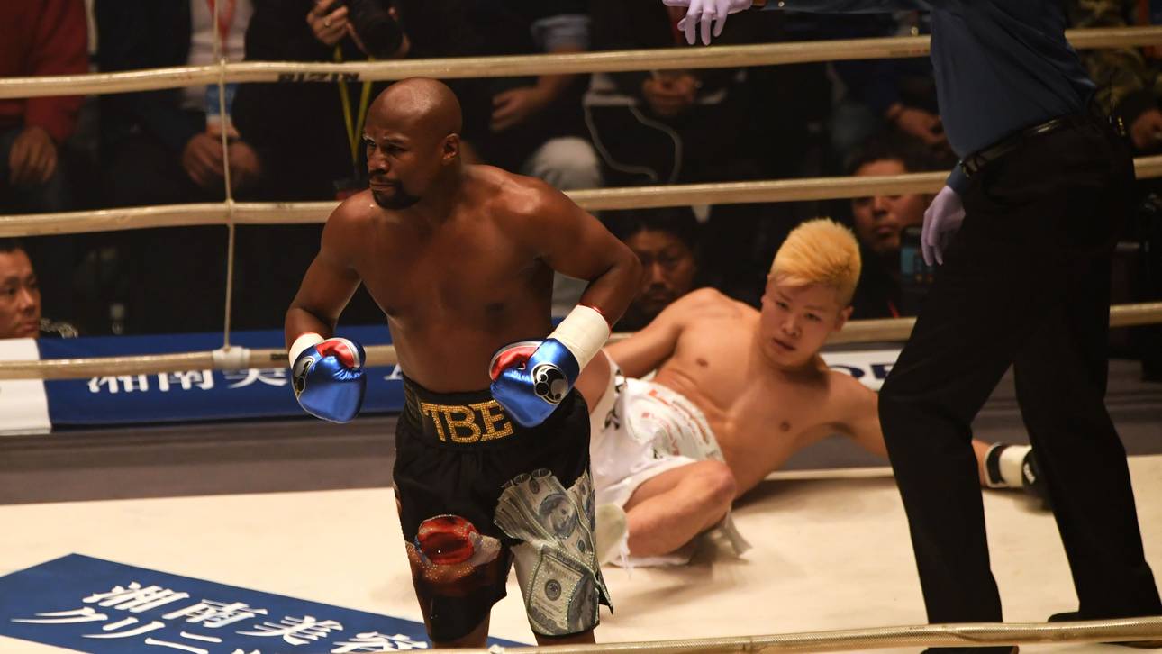 Mayweather vermöbelt Nasukawa