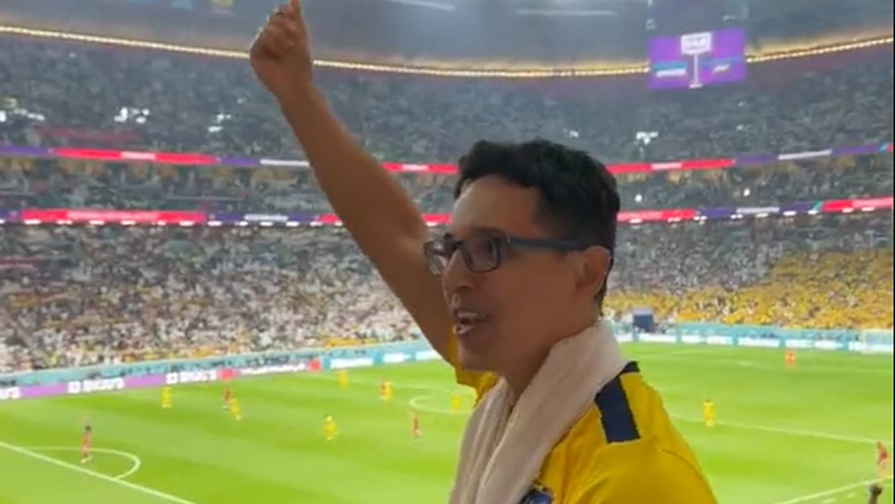 Ecuador-Fan wird zum viralen Hit