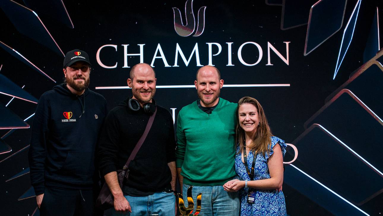 Manuel Zapf, Sam und Luke Greenwood, Lukes Freundin Montana Skuoka