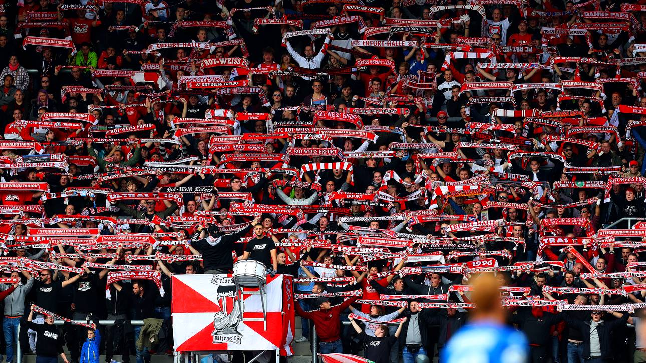 Hohe Geldstrafe für Rot-Weiß Erfurt