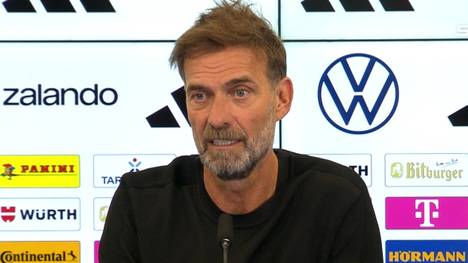 Jürgen Klopp wendet sich bei seiner Vorstellung als Bundestrainer mit klaren Worten an die Medienvertreter. Seine Familie ist für ihn ein absolutes Tabu.