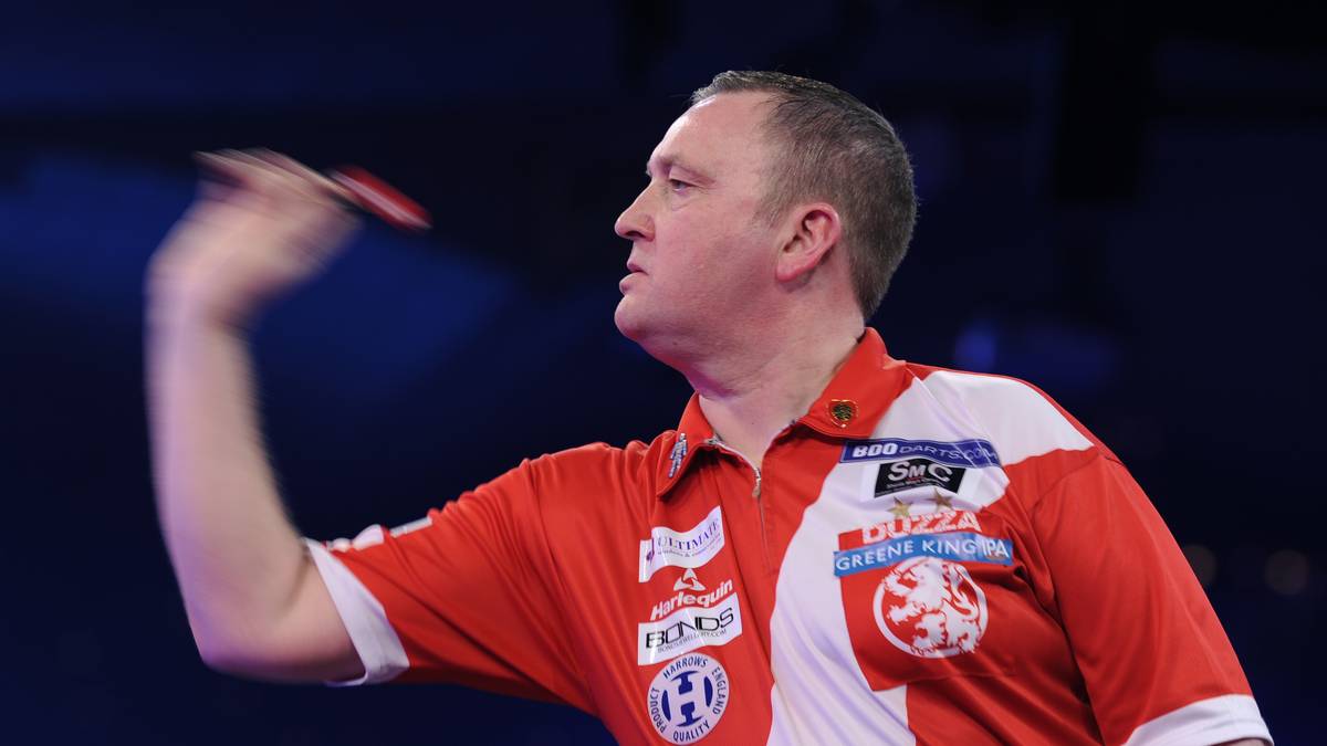 GLEN DURRANT (England): 2. Spieltag in Glasgow - 14. Februar