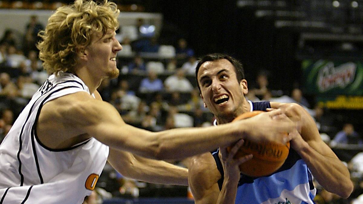 TITEL MIT DEM DBB: Über Jahre hinweg war er das Gesicht der Nationalmannschaft. 2002 gewann das DBB-Team in den USA Bronze bei der WM. 2005 führte er das Team bis ins EM-Finale. Dort erwies sich Griechenland als zu stark. Der Respekt vor Nowitzki war so groß, dass die Griechen bereits anfingen zu feiern, als dieser auf die Bank beordert wurde