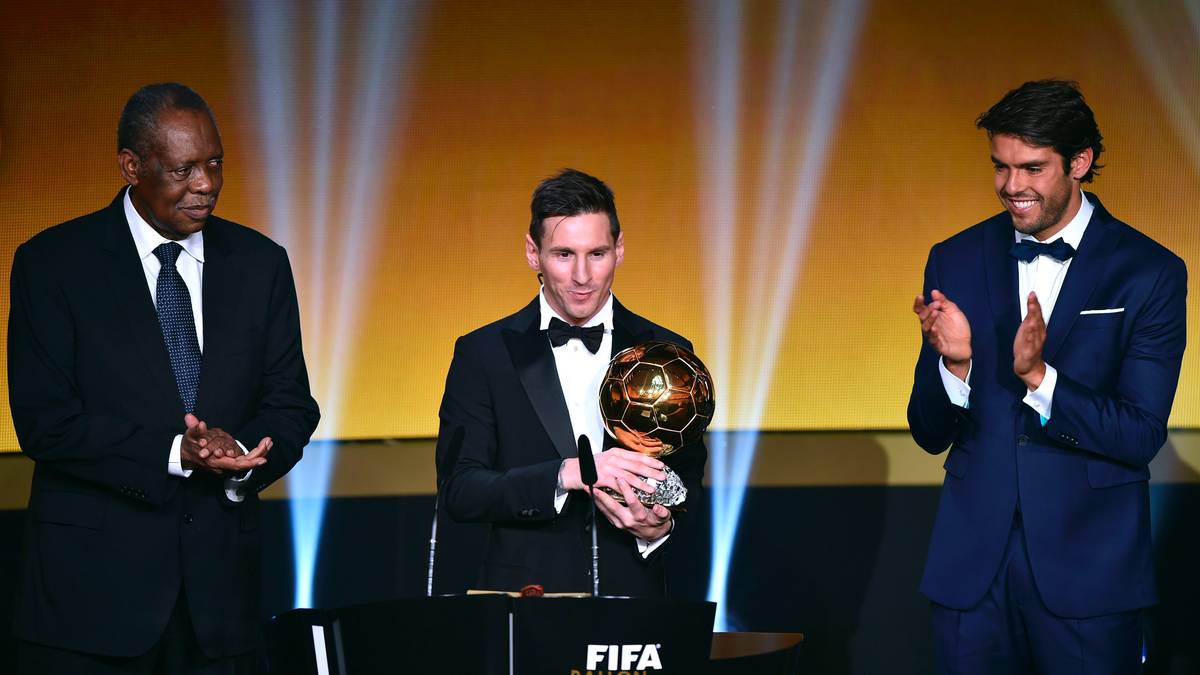 Ballon D Or Lionel Messi Weltfussballer Vor Cristiano Ronaldo Und Neymar