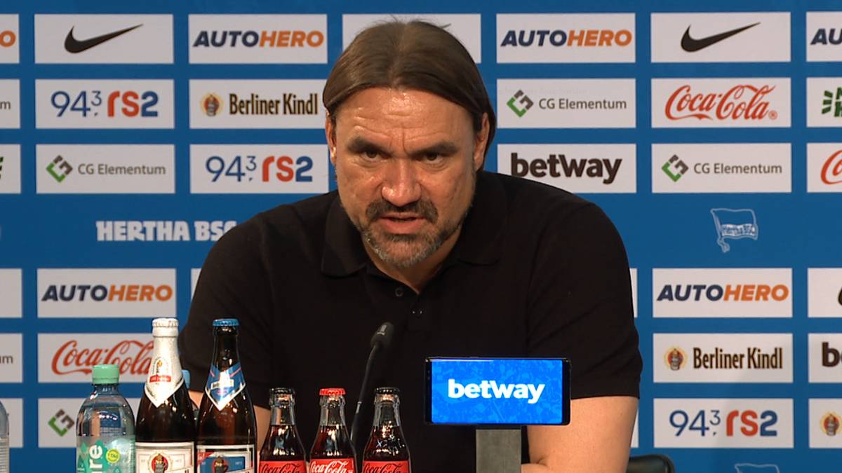 Nach der Niederlage gegen Hertha BSC kritisiert Gladbach Trainer Daniel Farke den Einsatz seiner Mannschaft