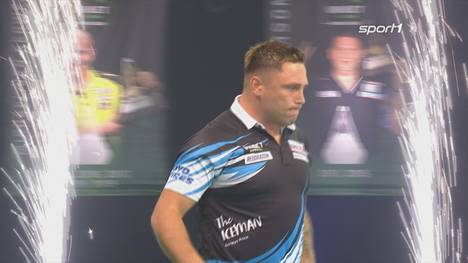 Einen Tag nach seiner Niederlage gegen Nathan Aspinall zeigt sich Gerwyn Price in Bestform. Der Waliser lässt dem Schotten Gary Anderson nicht den Hauch einer Chance. 